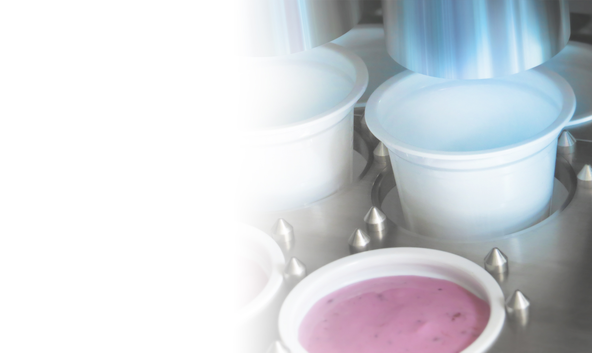 Industry leaders in hygienic filling and sealing technology for cups and bottles.